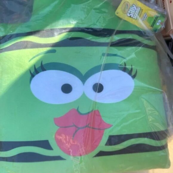Scentco Crayola Silly Scents Smillows Scented Stuffed Plush, Green Apple-RARE - Picture 3 of 3